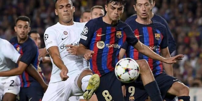 تشكيل برشلونة وإنتر ميلان الرسمي في دوري أبطال أوروبا 2025/2024.. بالقوة الضاربة للفريقين