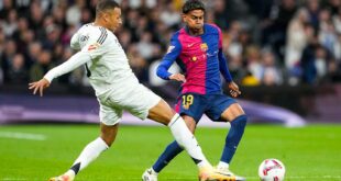 تشكيل برشلونة وريال مدريد الرسمي في نهائي كأس ملك إسبانيا 2025/2024
