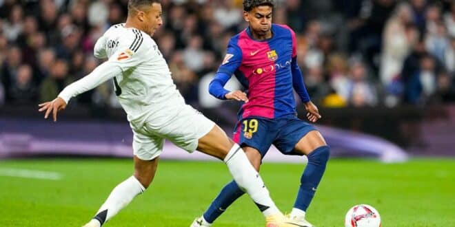 تشكيل برشلونة وريال مدريد الرسمي في نهائي كأس ملك إسبانيا 2025/2024