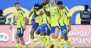 معلق مباراة النصر وضمك اليوم الثلاثاء في الدوري السعودي 2025/2024 والقنوات الناقلة