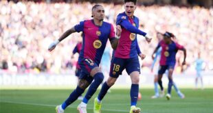 معلق مباراة برشلونة وريال مايوركا اليوم الثلاثاء في الدوري الإسباني 2025/2024 والقنوات الناقلة