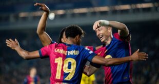 معلق مباراة برشلونة وسيلتا فيجو اليوم السبت في الدوري الإسباني 2025/2024 والقنوات الناقلة
