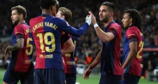 معلق مباراة برشلونة وليجانيس اليوم السبت في الدوري الإسباني 2025/2024 والقنوات الناقلة