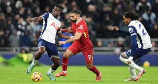 معلق مباراة ليفربول وتوتنهام اليوم الأحد في الدوري الإنجليزي 2025/2024 والقنوات الناقلة