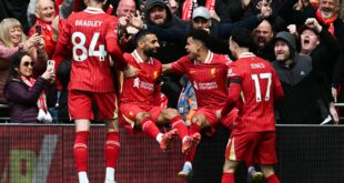 معلق مباراة ليفربول وليستر سيتي اليوم الأحد في الدوري الإنجليزي 2025/2024 والقنوات الناقلة