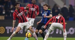 معلق مباراة ميلان وإنتر اليوم الأربعاء في إياب نصف نهائى كأس إيطاليا 2025/2024 والقنوات الناقلة