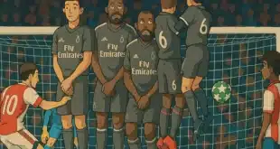 موعد مباراة أرسنال القادمة ضد ريال مدريد في دوري أبطال أوروبا 2025
