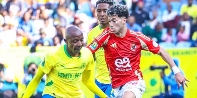 موعد مباراة الأهلي وصنداونز في إياب نصف نهائي دوري أبطال إفريقيا 2025/2024 والقنوات الناقلة