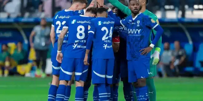 موعد مباراة الهلال ضد الشباب بالدوري السعودي 2025