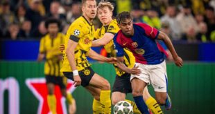 موعد مباراة برشلونة القادمة بعد الخسارة أمام بروسيا دورتموند في دوري أبطال أوروبا 2025/2024