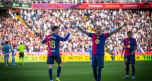 موعد مباراة برشلونة القادمة بعد الفوز الدرامي على سيلتا فيجو في الدوري الإسباني 2025/2024