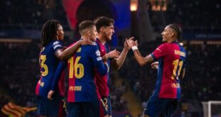 موعد مباراة برشلونة وبروسيا دورتموند في دوري أبطال أوروبا 2025/2024 والقنوات الناقلة