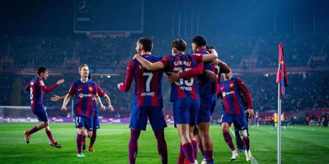 موعد مباراة برشلونة وسيلتا فيجو في الدوري الإسباني 2025/2024 والقنوات الناقلة