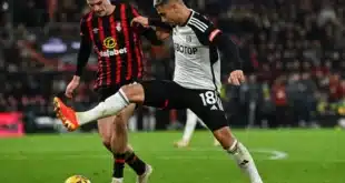 موعد مباراة بورنموث ضد فولهام في الدوري الإنجليزي والقناة الناقلة