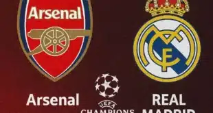 معلق مباراة ريال مدريد وأرسنال في دوري أبطال أوروبا 2025