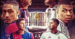 موعد نهائي كأس ملك إسبانيا بين ريال مدريد وبرشلونة