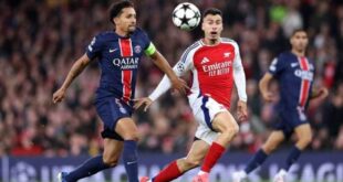 القنوات الناقلة لمباراة أرسنال وباريس سان جيرمان اليوم الأربعاء في دوري أبطال أوروبا 2025/2024