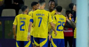 القنوات الناقلة لمباراة النصر والتعاون اليوم الجمعة في الدوري السعودي 2025/2024