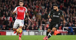 القنوات الناقلة لمباراة ليفربول وأرسنال اليوم الأحد في الدوري الإنجليزي 2025/2024