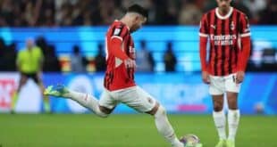 القنوات الناقلة لمباراة ميلان وجنوى اليوم الإثنين في الدوري الإيطالي 2025/2024