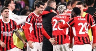 القنوات الناقلة لمباراة ميلان وروما اليوم الأحد في الدوري الإيطالي 2025/2024