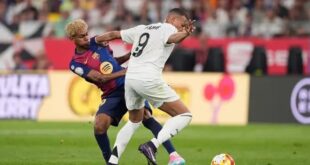معلق مباراة برشلونة وريال مدريد اليوم الأحد في الدوري الإسباني 2025/2024 والقنوات الناقلة