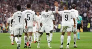 معلق مباراة ريال مدريد وسوسيداد اليوم السبت في الدوري الإسباني 2025/2024 والقنوات الناقلة