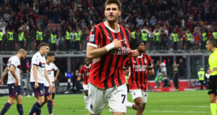 معلق مباراة ميلان وبولونيا اليوم الأربعاء في نهائي كأس إيطاليا 2025/2024 والقنوات الناقلة