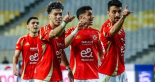 موعد مباراة الأهلي القادمة بعد الفوز على المصري برباعية في الدوري المصري 2025/2024