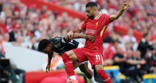 موعد مباراة ليفربول القادمة بعد التعادل مع أرسنال (2-2) في الدوري الإنجليزي