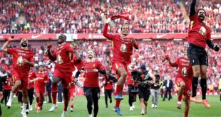 موعد مباراة ليفربول وكريستال بالاس في الدوري الإنجليزي 2025:2024 والقنوات الناقلة