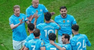 موعد مباراة مانشستر سيتي وفولهام في الدوري الإنجليزي 2025/2024 والقنوات الناقلة