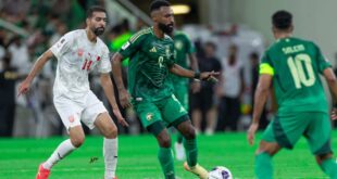 القنوات الناقلة لمباراة السعودية والبحرين اليوم الخميس في تصفيات كأس العالم 2026