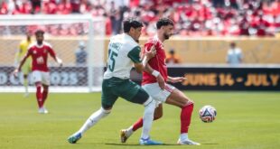 موعد مباراة الأهلي القادمة بعد الخسارة أمام بالميراس البرازيلي في كأس العالم للأندية 2025