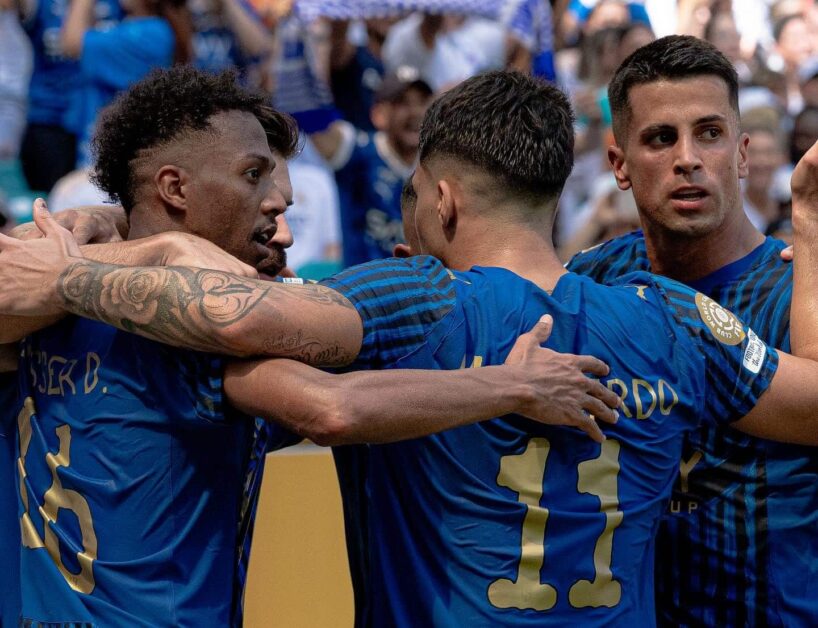 تشكيل الهلال الرسمي ضد فلومينينسي