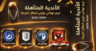 الأندية المتأهلة إلى ربع نهائي دوري أبطال أفريقيا