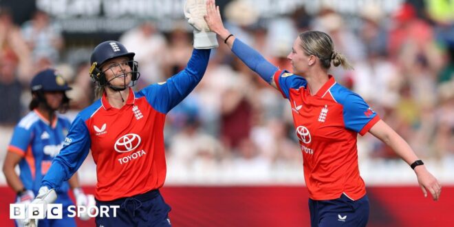 England vs India: Freya Kemp breathes life into World Cup preparations to secure win in Bristol