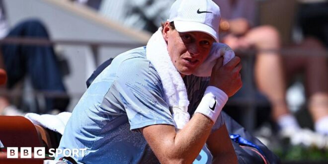 French Open 2026 results: Jannik Sinner 'couldn't find energy' but says heat was not to blame in shock loss