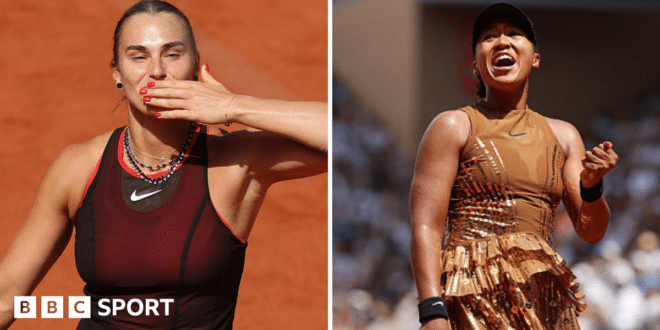 French Open 2026 results: Aryna Sabalenka sets up last-16 tie against Naomi Osaka
