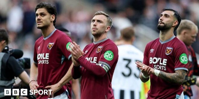 West Ham are heading to the Championship - what happens now?