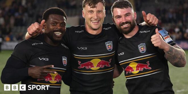 The Prem: Newcastle 45-42 Sale - Sharks stunned by Red Bulls comeback