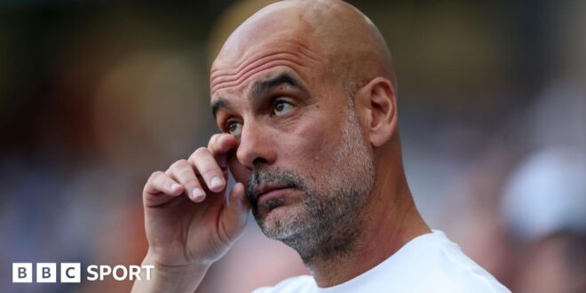 Man City 1-2 Aston Villa: Pep Guardiola departs in emotional farewell