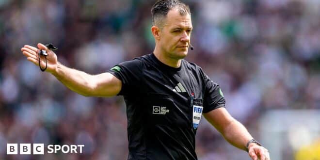 SFA 'fully supports' referee Don Robertson & releases audio from Celtic v Hearts