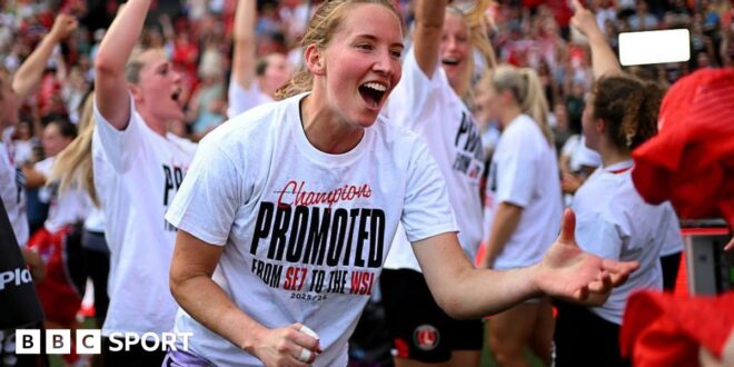 Goalkeeper Sophie Whitehouse’s masterclass as Charlton promoted to WSL
