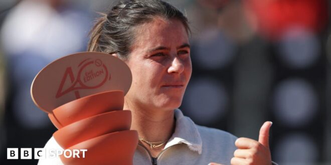 Emma Navarro wins WTA Strasbourg Open to end title wait as Peruvian beats Tommy Paul in Hamburg