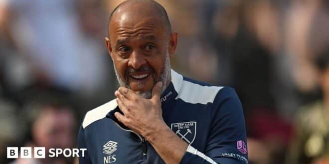 West Ham: Nuno meeting Hammers hierarchy amid exit rumours