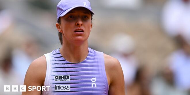 French Open 2026 results: Iga Swiatek, four-time champion, loses to Marta Kostyuk in fourth round
