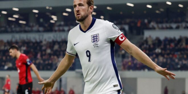 Harry Kane celebrating