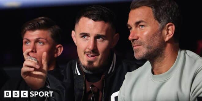 Tom Aspinall: Eddie Hearn calls on UFC president Dana White to release fighter