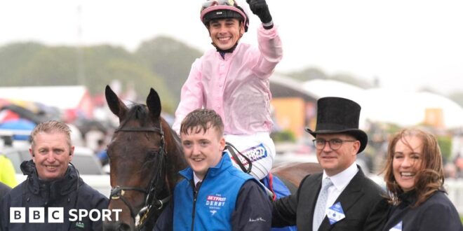 Christmas Day surges to Derby win at Epsom for Aidan O'Brien